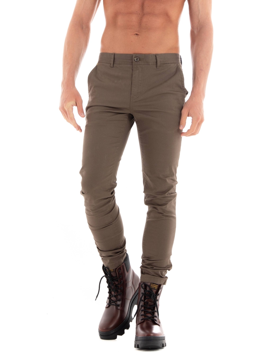 Scotch & Soda Mott Stretch Twill Chino Pants - Taupe