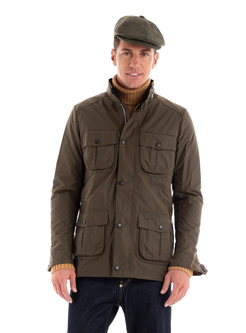 Barbour Corbridge Wax Jacket - Olive 