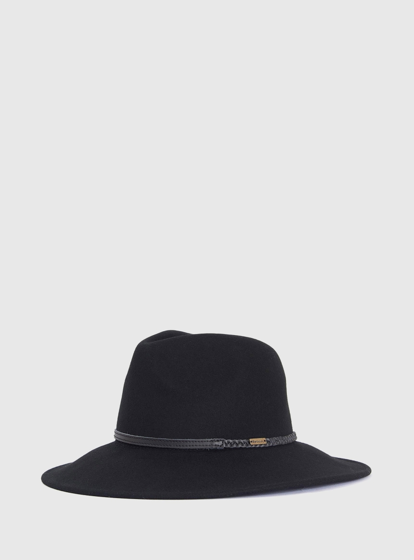 Barbour Tack Fedora - Black
