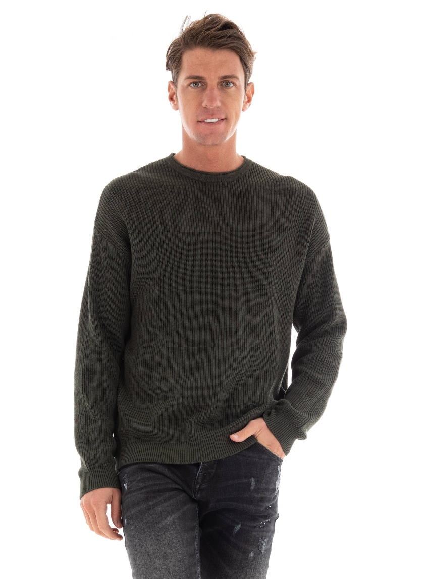 Gabba Cape Rib Knit - Dark Green