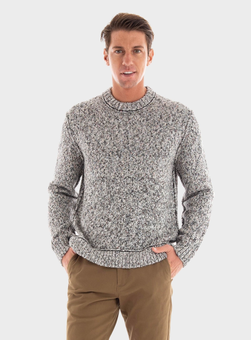 Gabba Magne Pix Knit - Dark Grey Melange 