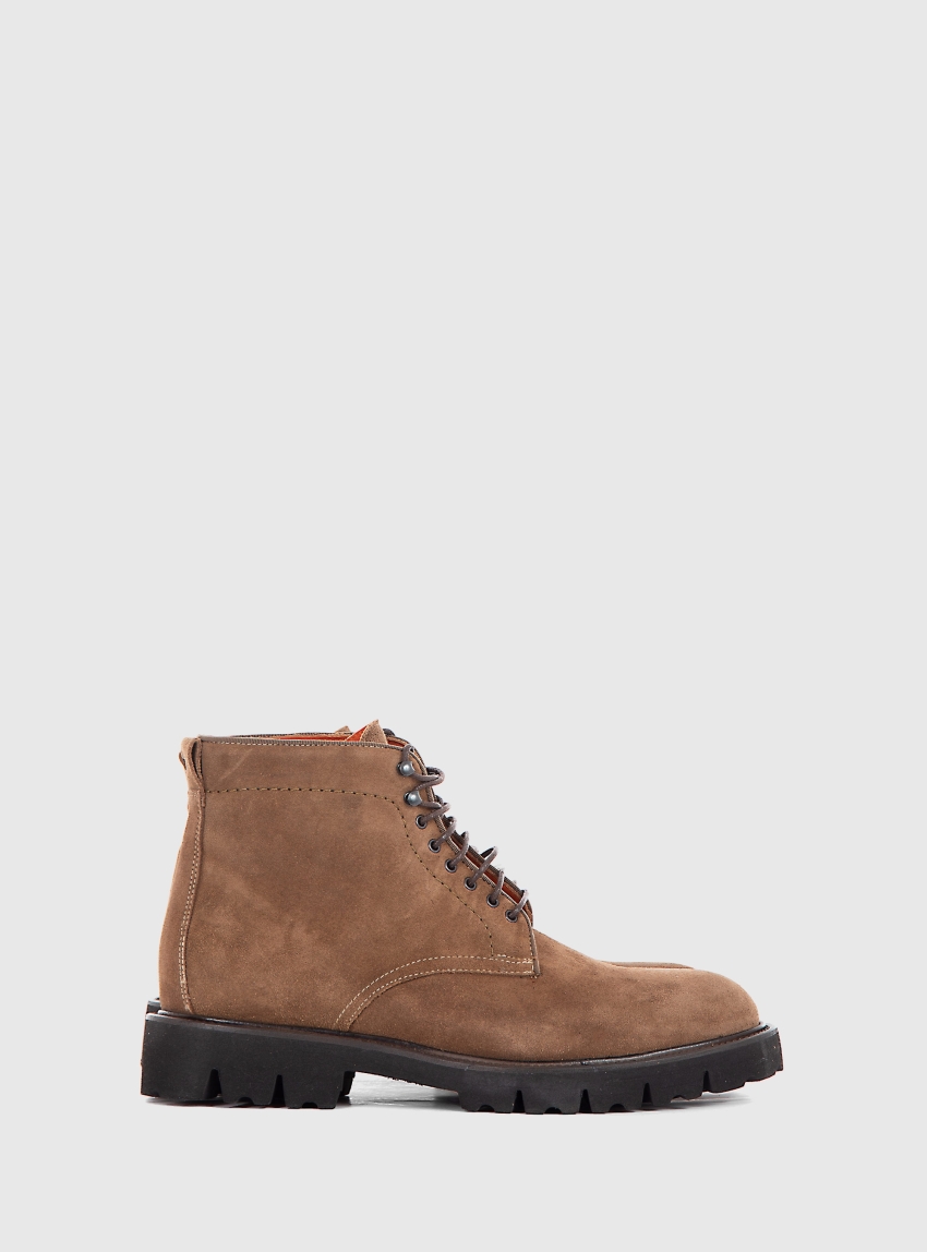 Per La Moda Boots - Rust Brown