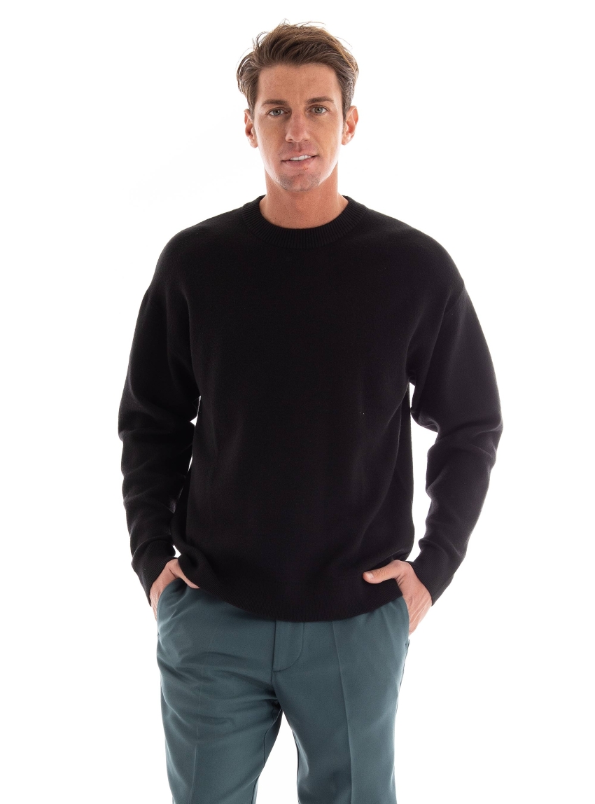 Jack & Jones Ray Crew Neck Knit - Black
