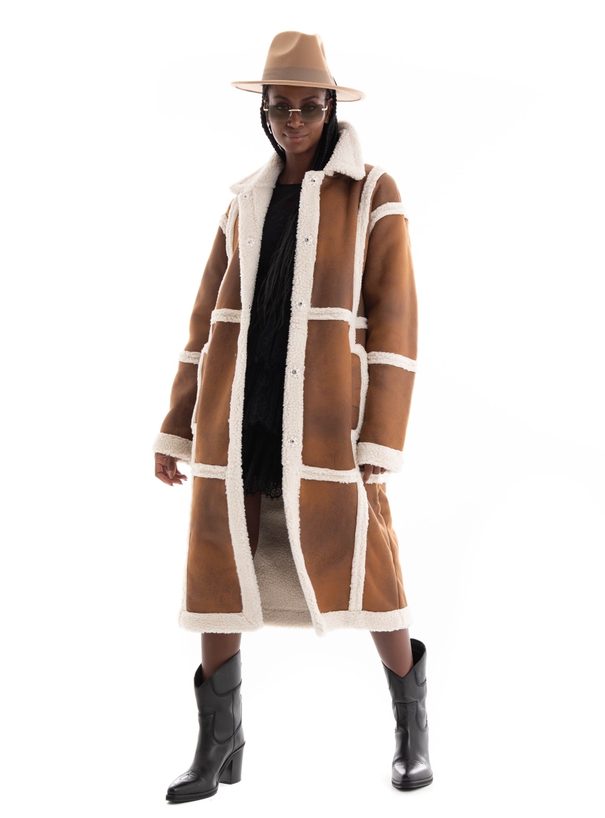 Glamorous Coat - Brown