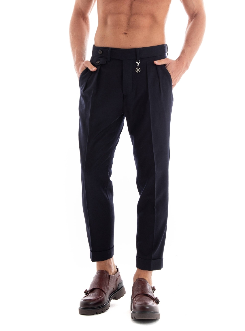 Manuel Ritz Pants - Navy