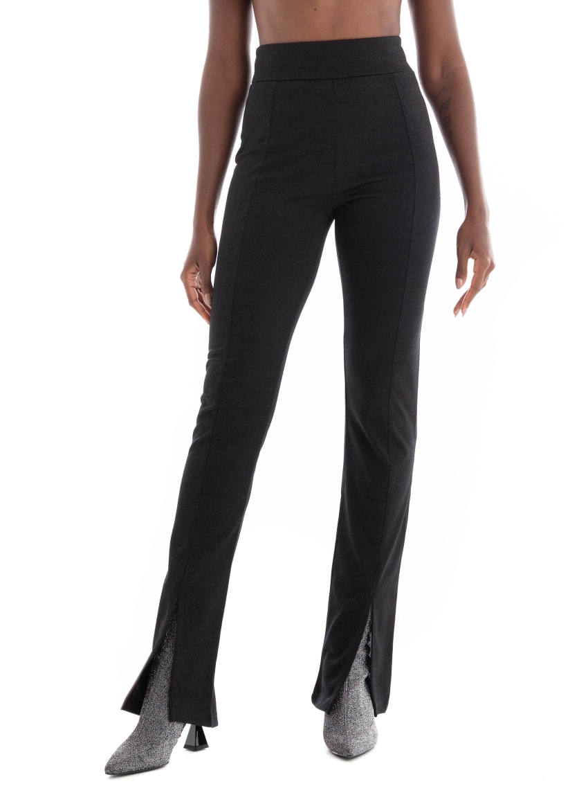 Karl Lagerfeld Fashion Lurex Sweatpants - Black