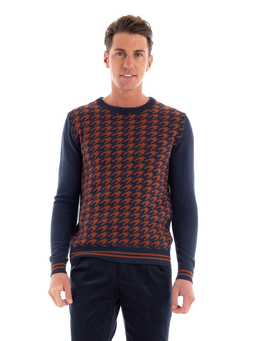 Paul Miranda Crew Neck Knit - Brown