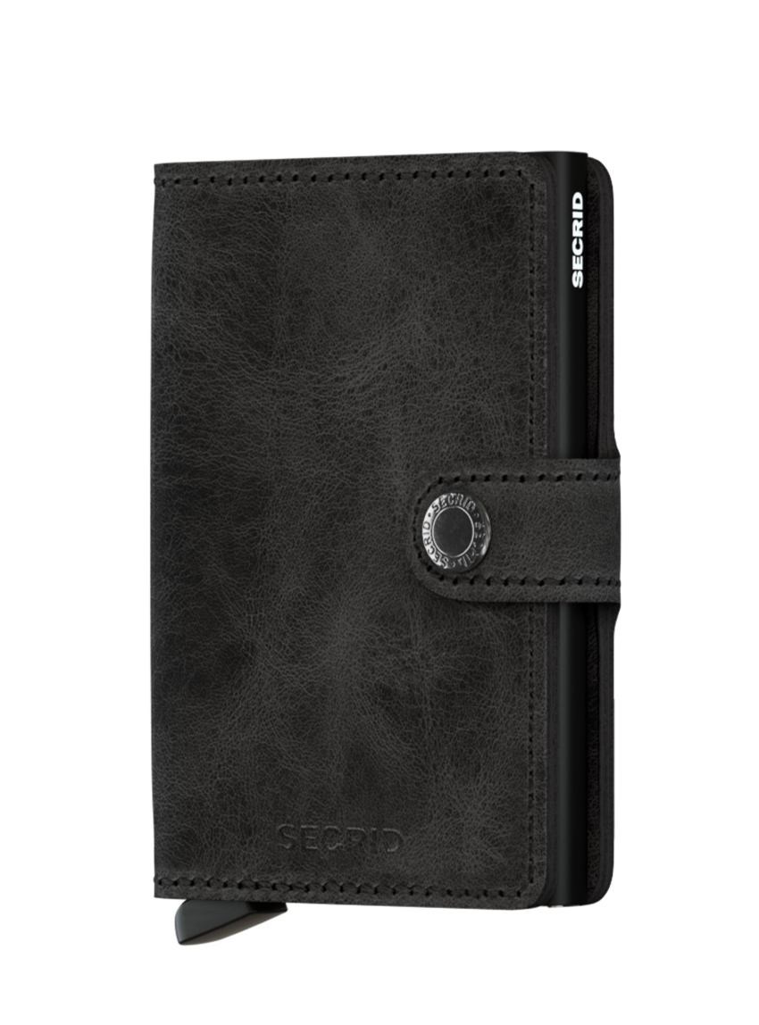 Secrid Original Vintage Mini Wallet - Black