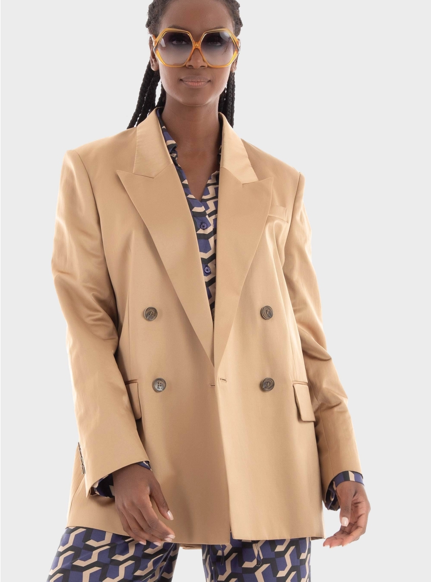BOSS Blazer Jacuri - Dark Beige