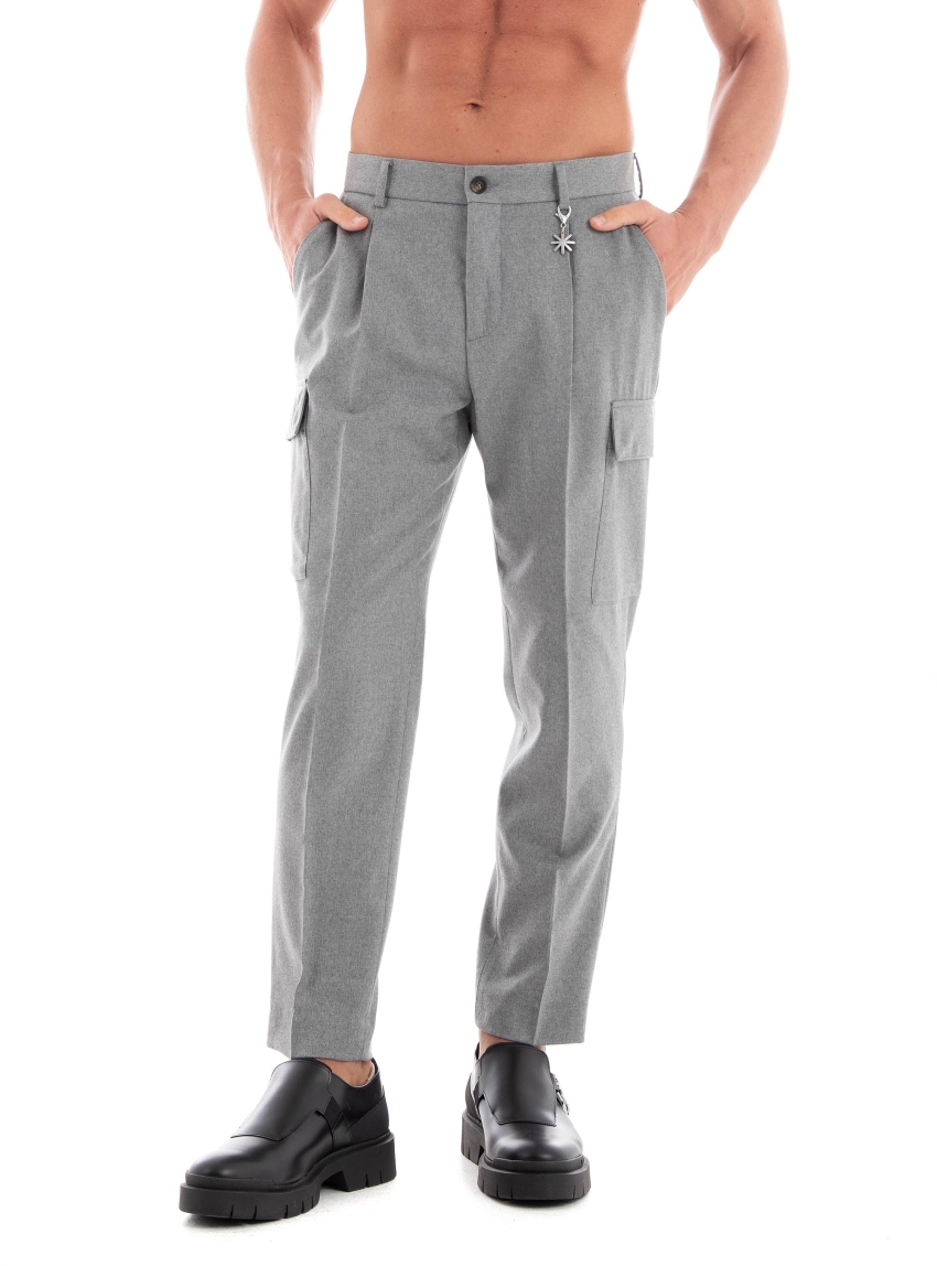 Manuel Ritz Pants - Dark Grey