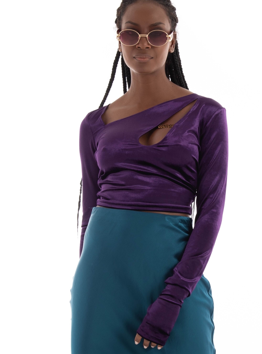 Versace Jeans Couture Top - Purple