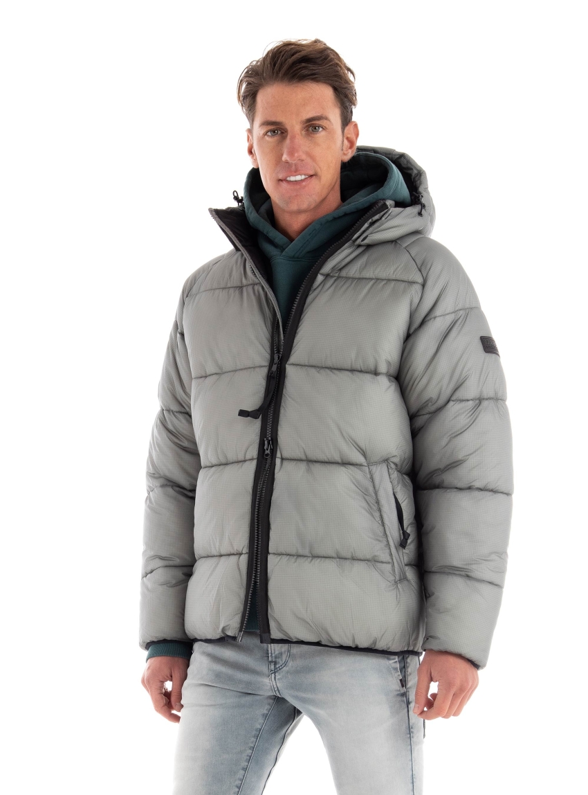 Barbour International Driesh Quilted Jacket - Grey