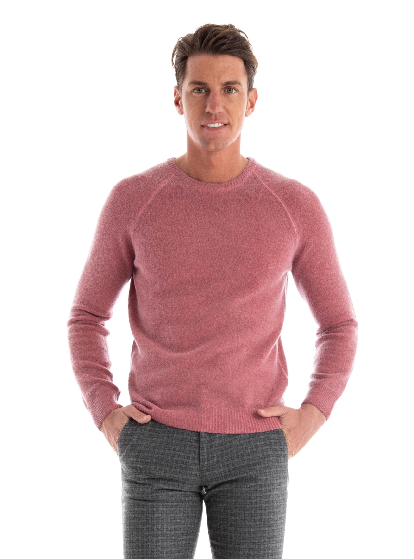 Paul Miranda Crew Neck Knit - Rose