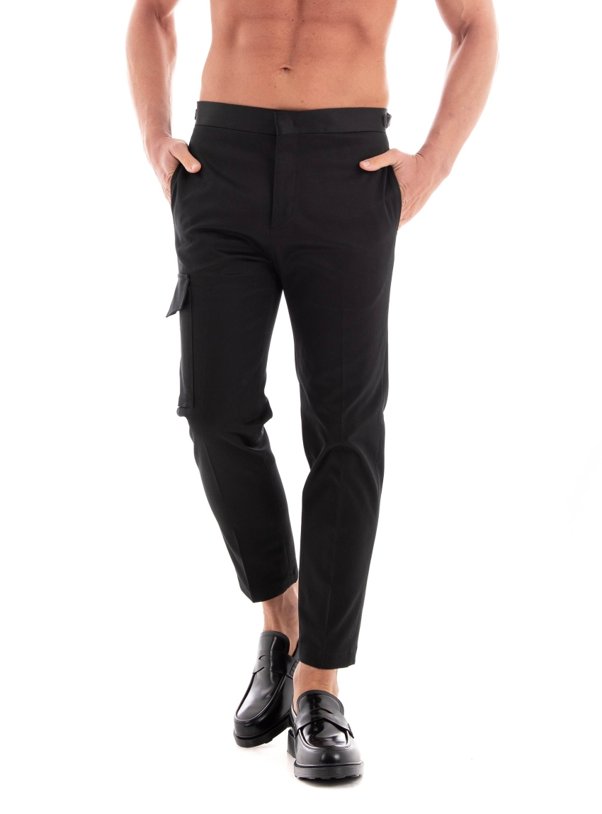 Be Able Tapered Fit Pants - Black