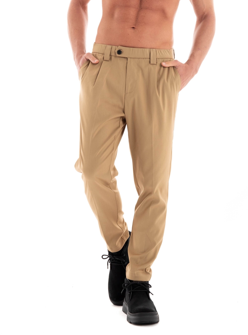Gianni Lupo Pants - Camel