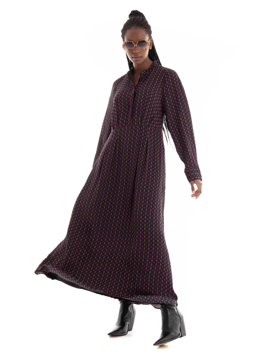 Marc O Polo Maxi Relaxed Dress - Multi Colors