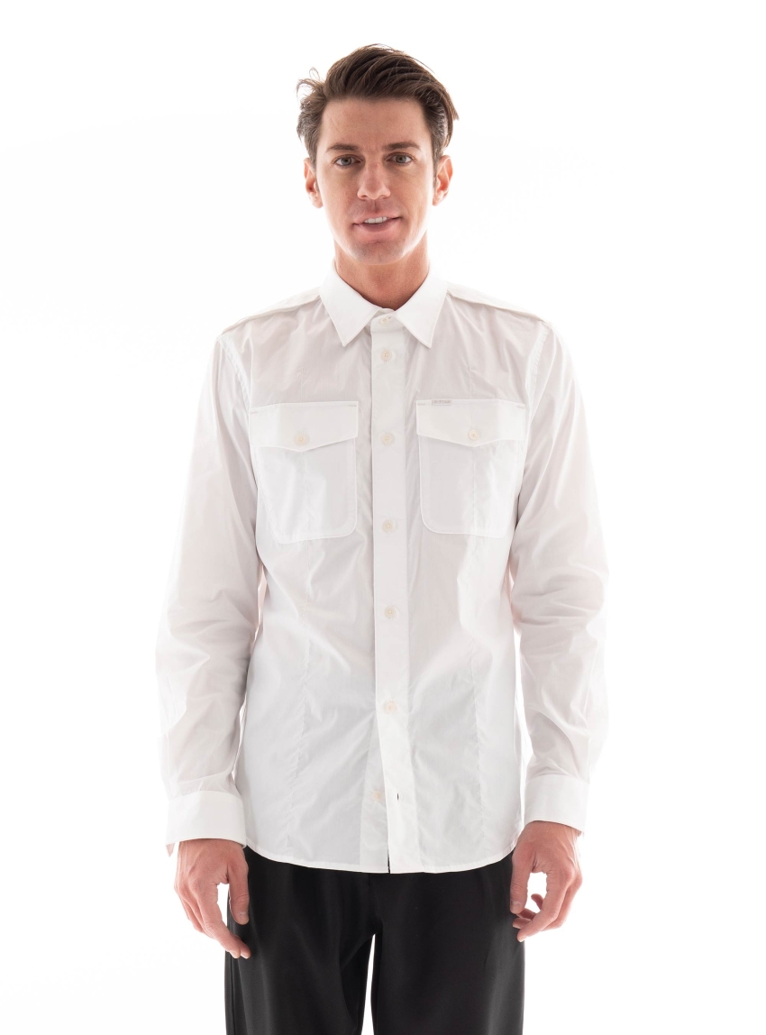 G-Star Tux Marine Slim Fit Shirt - White