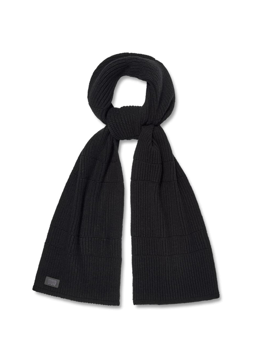 Ugg Men Ropped Scarf - Black