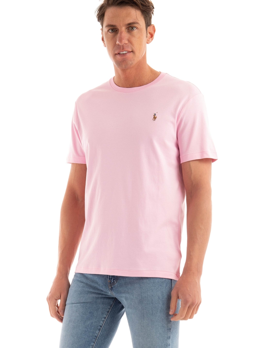 Polo Ralph Lauren Custom Slim Fit Soft Cotton T-Shirt - Pink