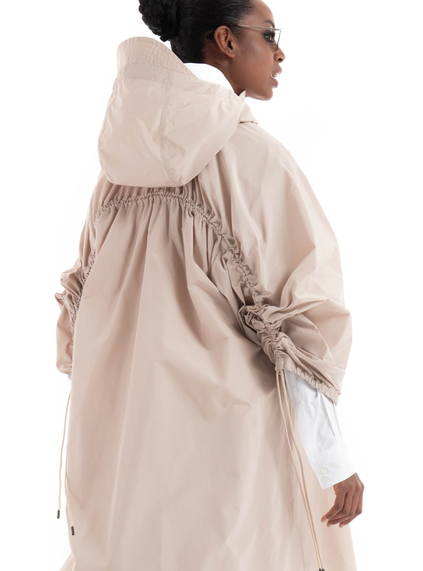 Aspesi Parka Sindy Long Trenchcoat - Beige