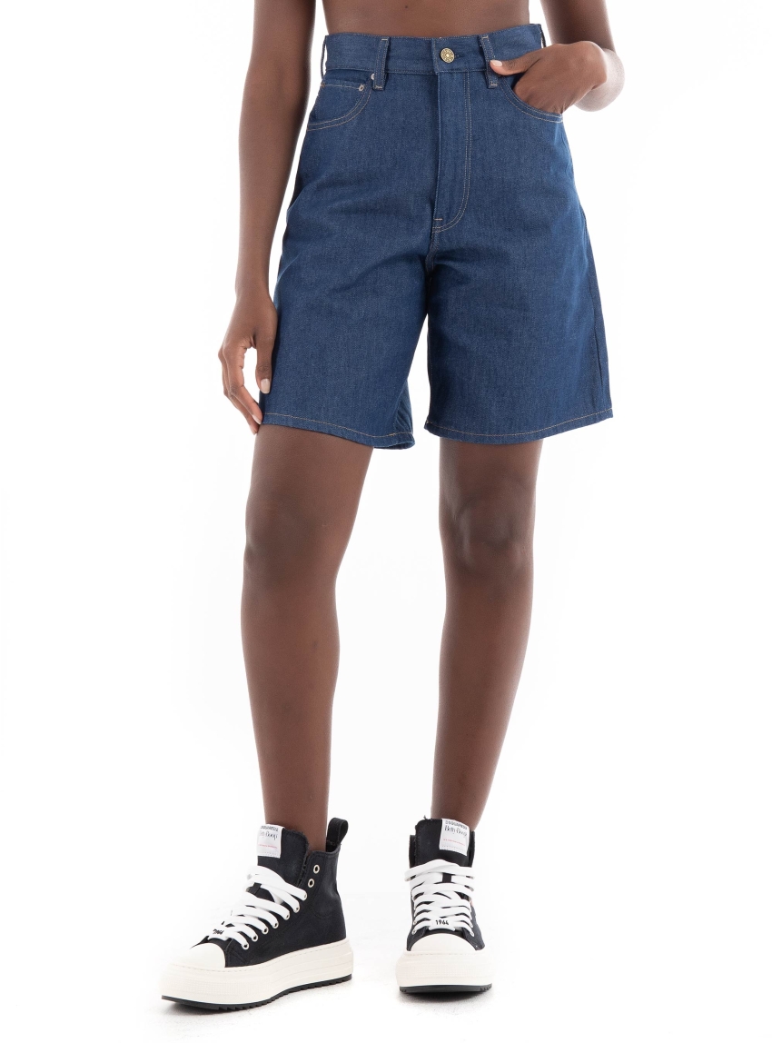 G-Star Barrel Loose Fit Denim Shorts - Raw Denim