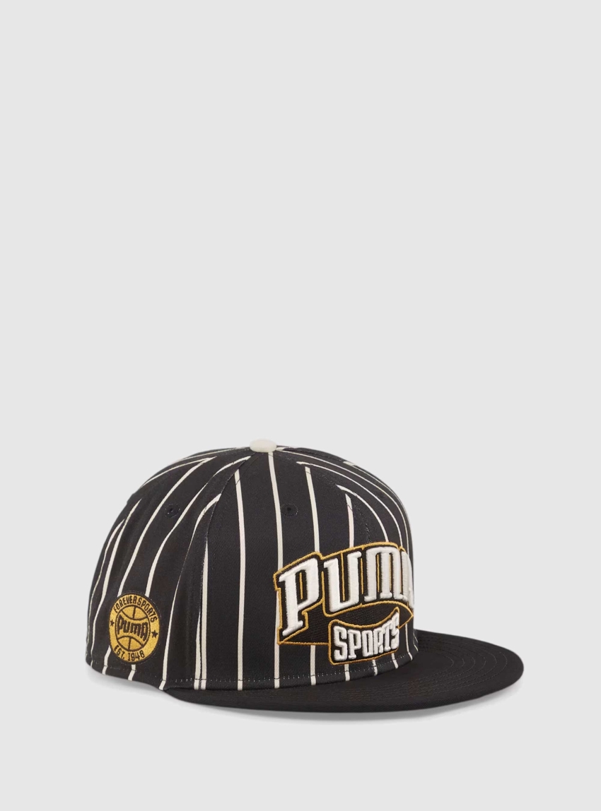 Puma Hometown Heroes Flat Brim Cap - Black