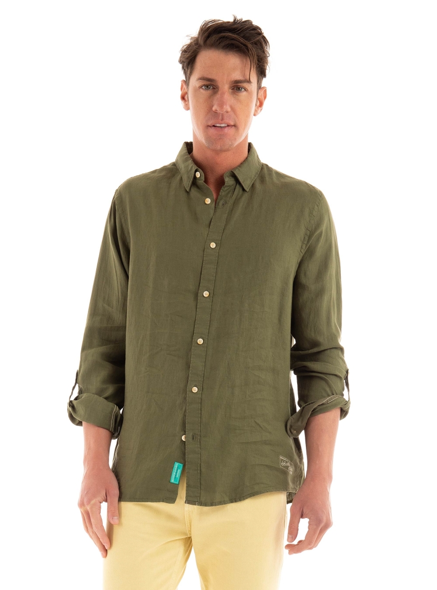 Scotch & Soda Regular Fit Shirt - Khaki