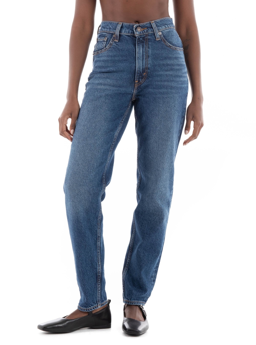 Levi's 80S Mom Jeans - Dark Aged Denim