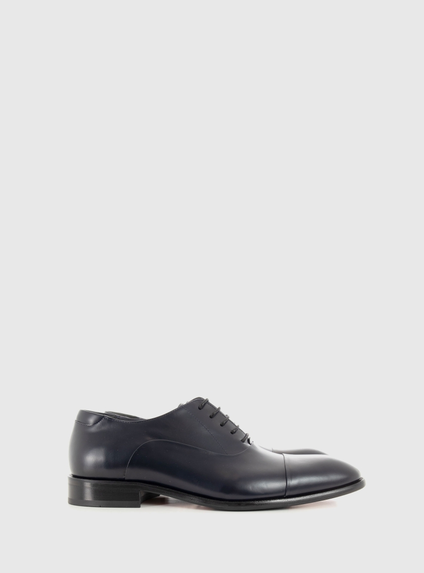 Per La Moda Leather Shoes - Dark Blue
