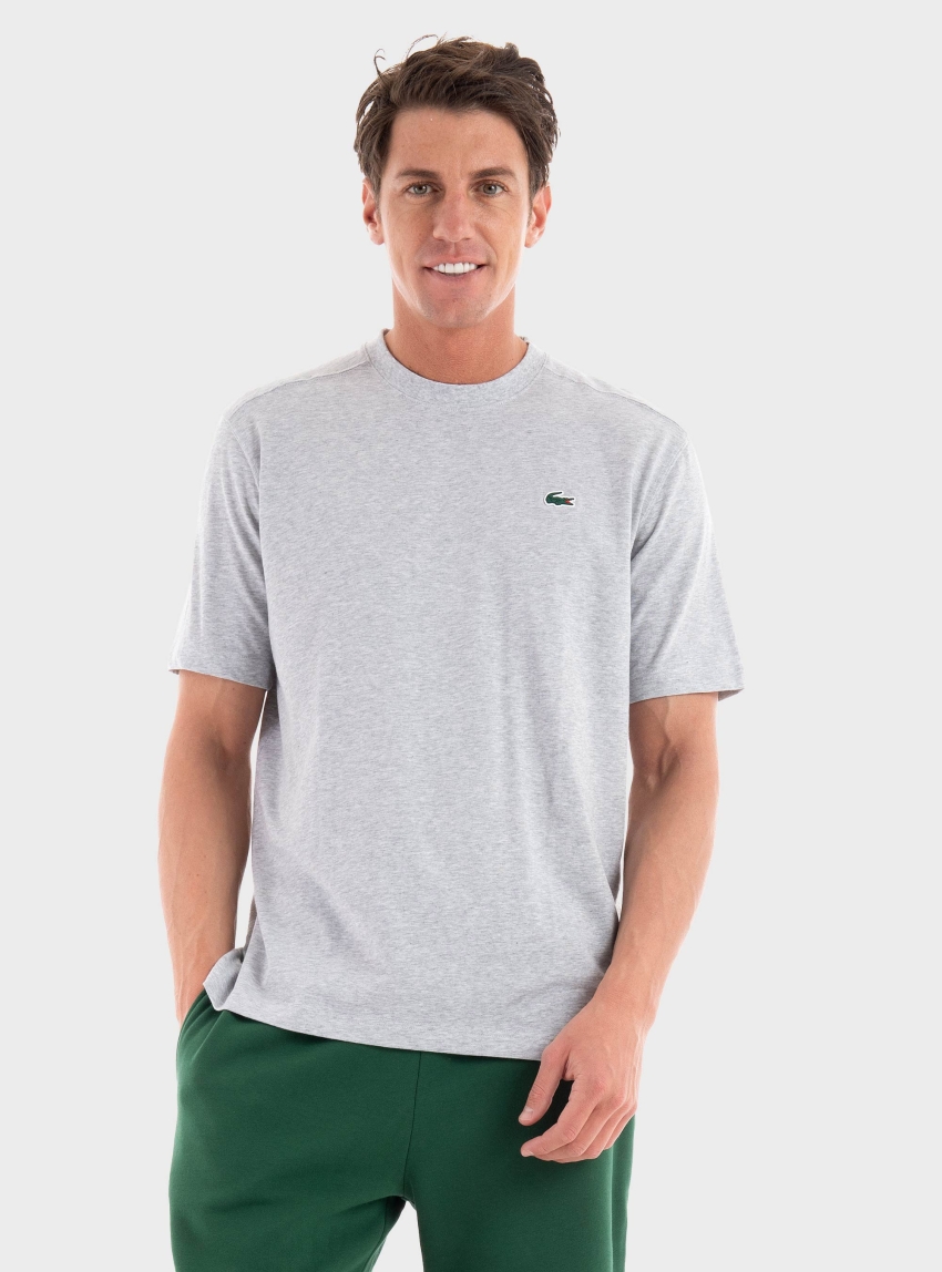 Lacoste Ultra Dry T-Shirt - Light Grey Melange