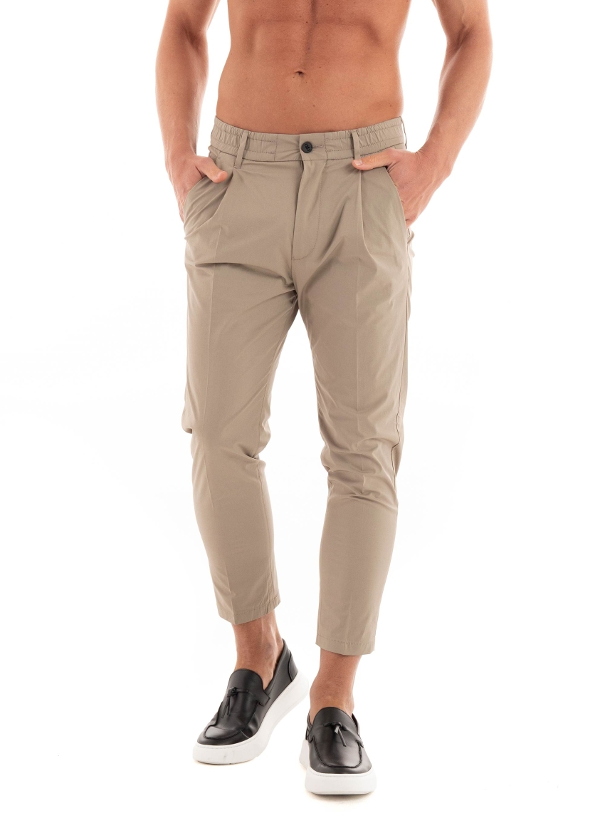 Drykorn Pleated Tailored Fit Pants - Brown