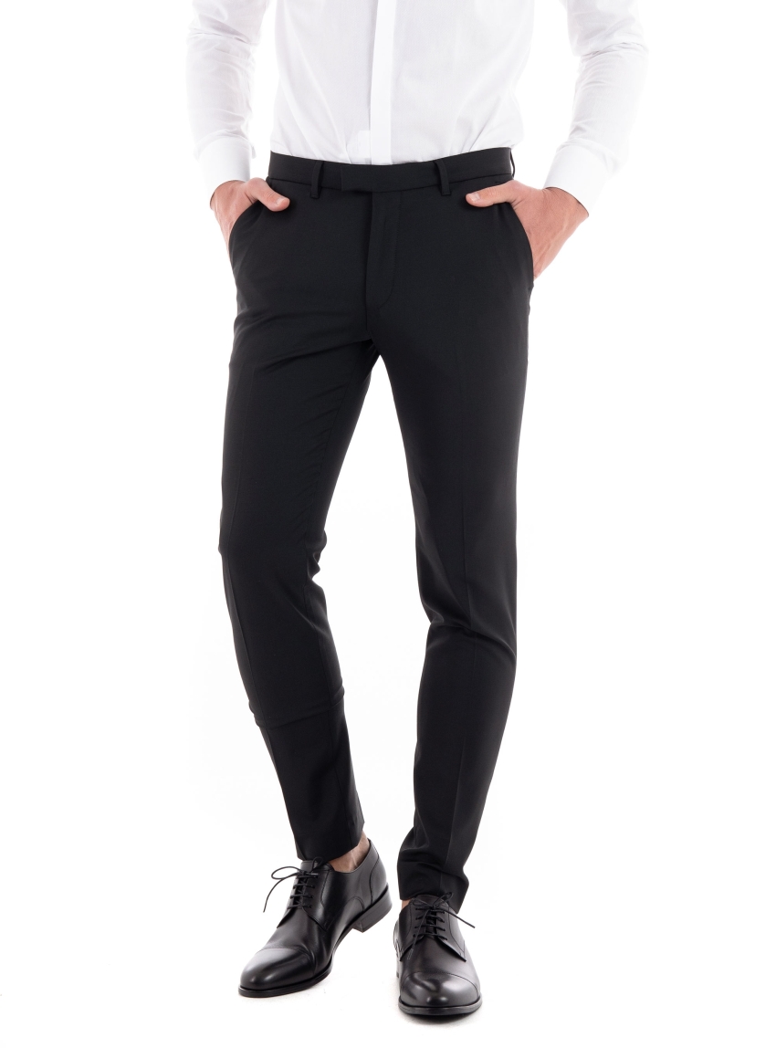 Drykorn Tailored Fit Pants - Black