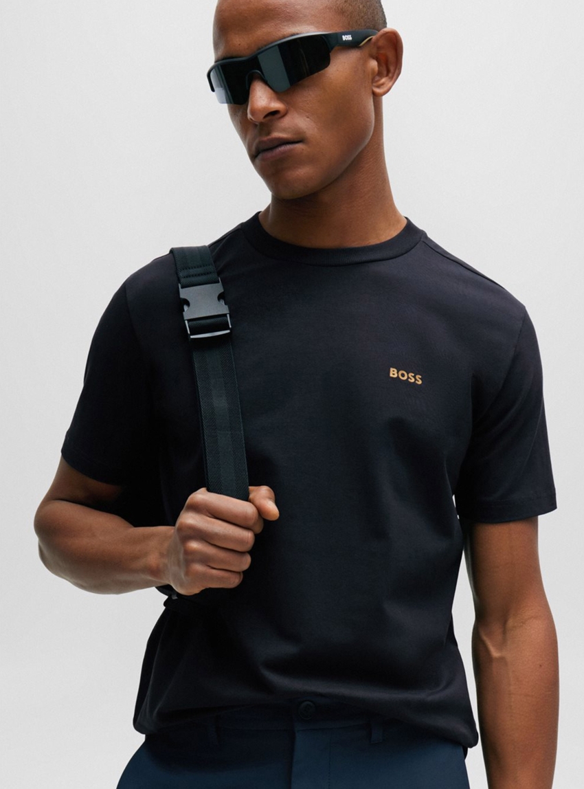 BOSS Regular Fit T-Shirt Tee - Dark Blue