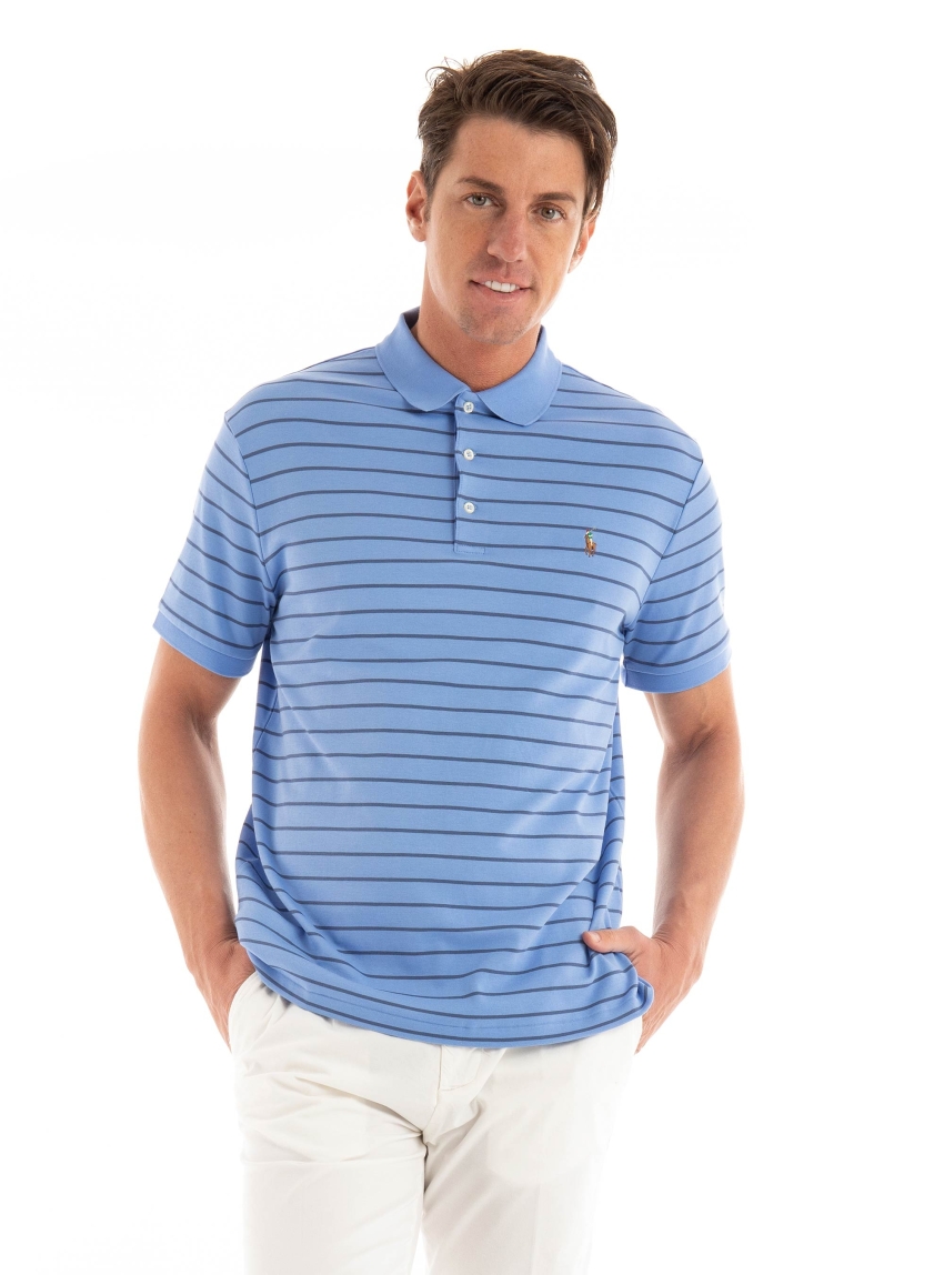 Polo Ralph Lauren Slim Fit Polo Shirt - Sky Blue