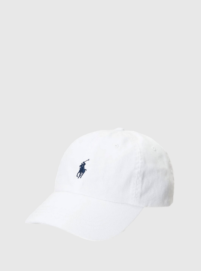 Polo Ralph Lauren Chino Baseball Cap - White