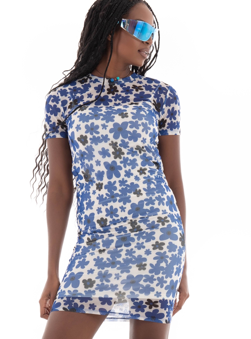 HUGO Slim Fit Dress Nasaja_B - Blue