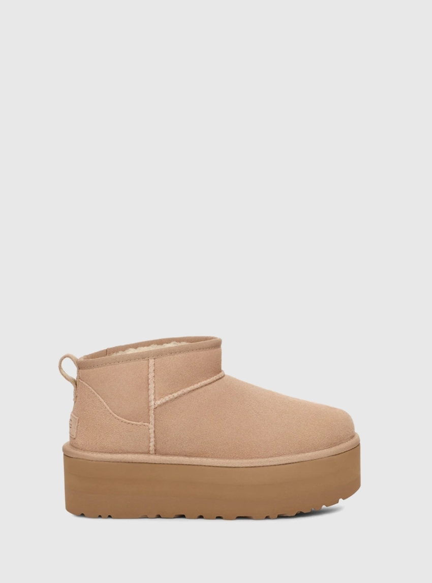 Ugg Classic Ultra Mini Platform - Light Beige