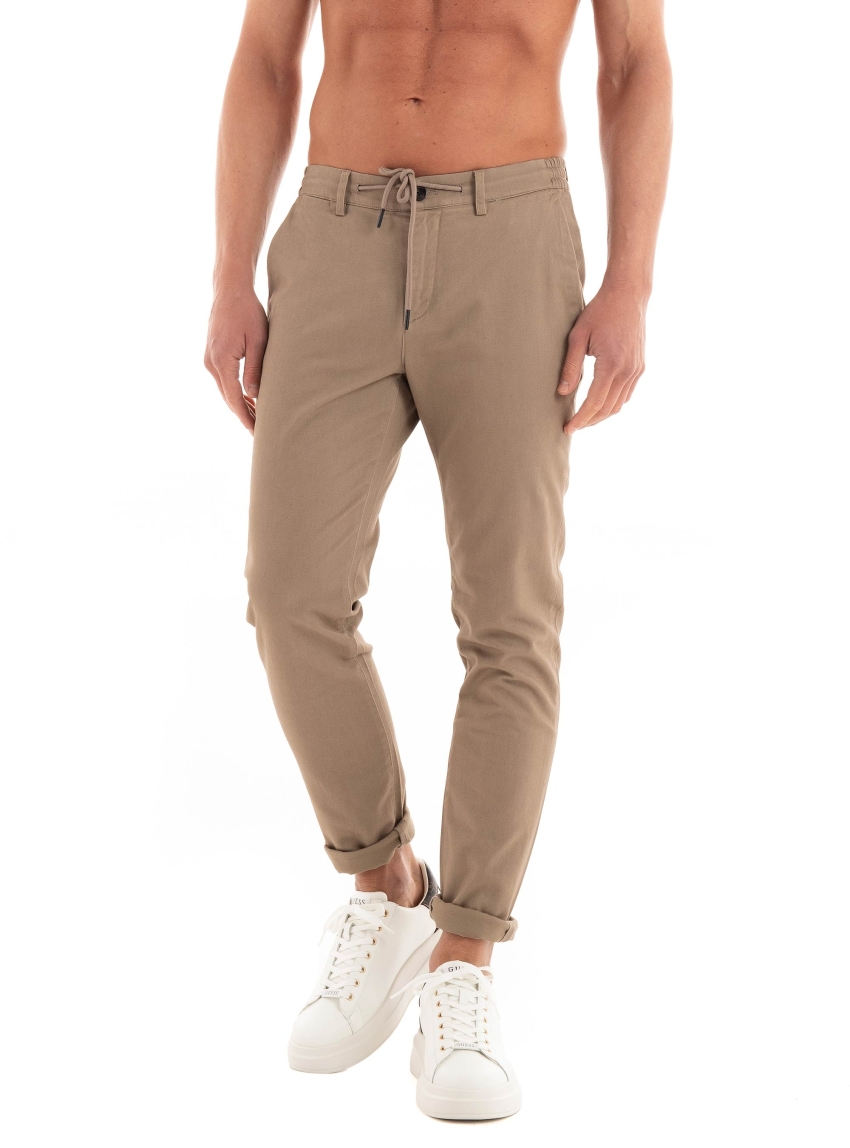 Dstrezzed Lancaster Twill Tapered Pants - Light Brown