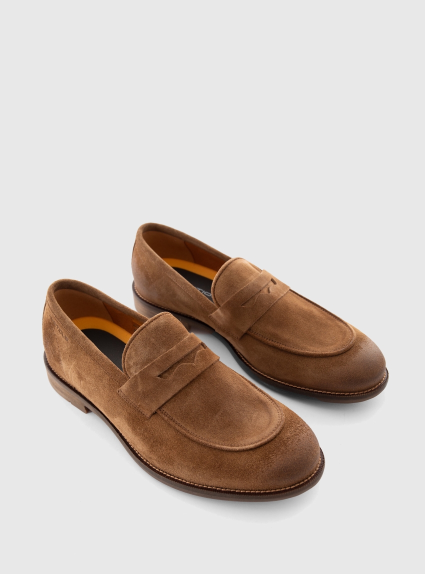 Ambitious Devon Slip On Shoes - Light Brown
