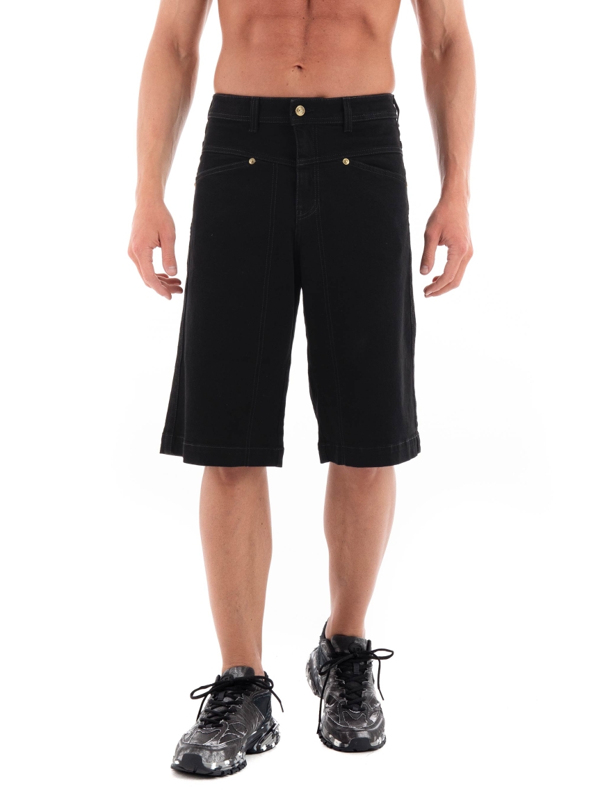 Versace Jeans Couture Denim Shorts - Black