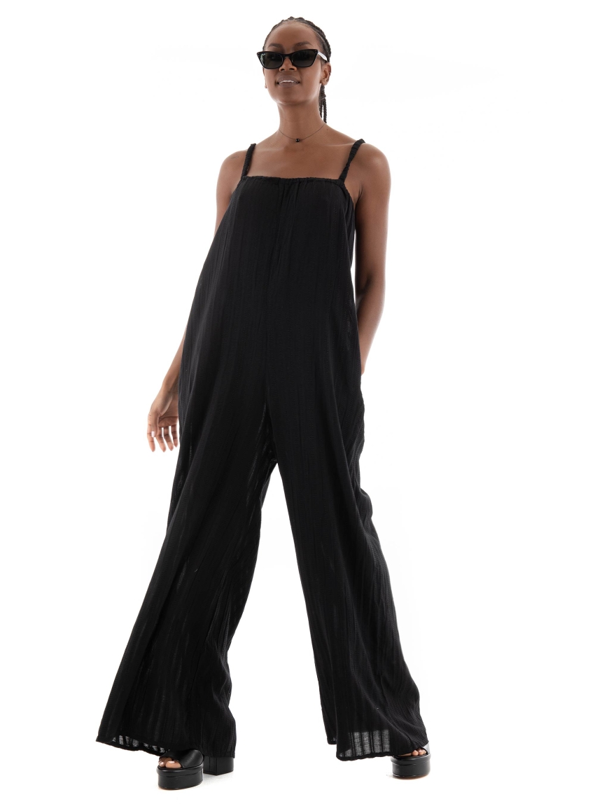 August Jumpsuit - Black