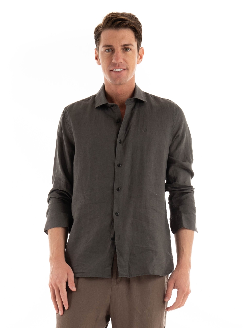 Dstrezzed Jagger Shirt - Dark Olive Green