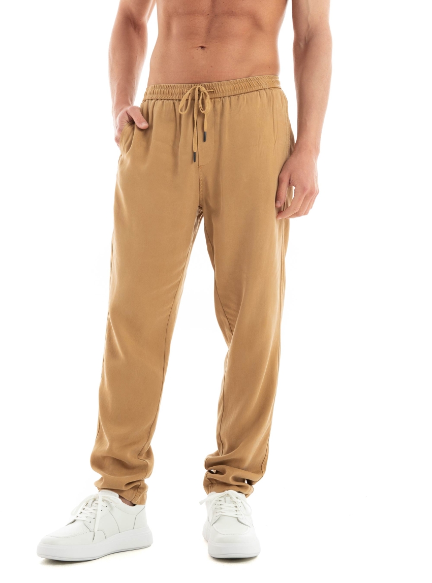 Dstrezzed Mateo Tapered Pants - Dark Beige