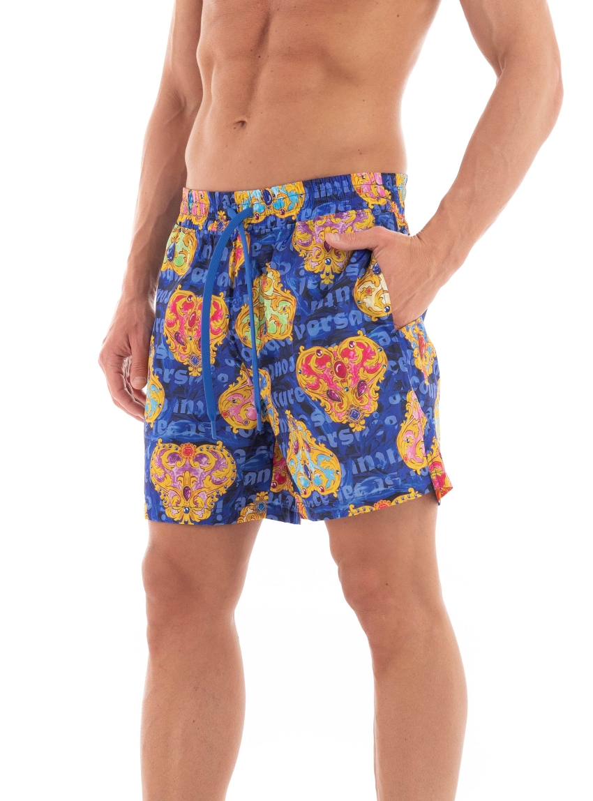 Versace Jeans Couture Heart Shorts - Multi Colors