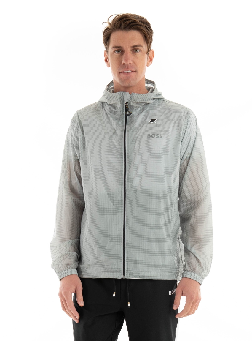 K-Way Cleon Nylon Ripstop Jacket - Grey
