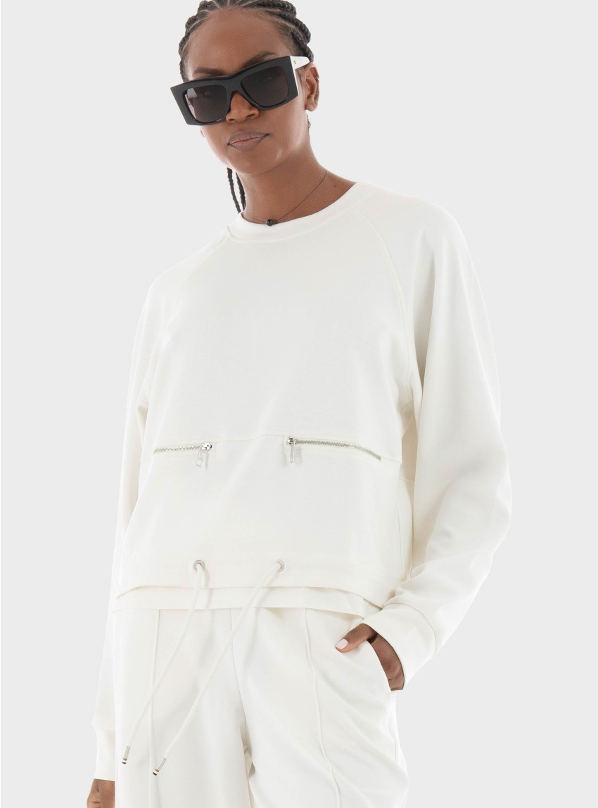 BOSS Sweater Emiesa_BB - Off White