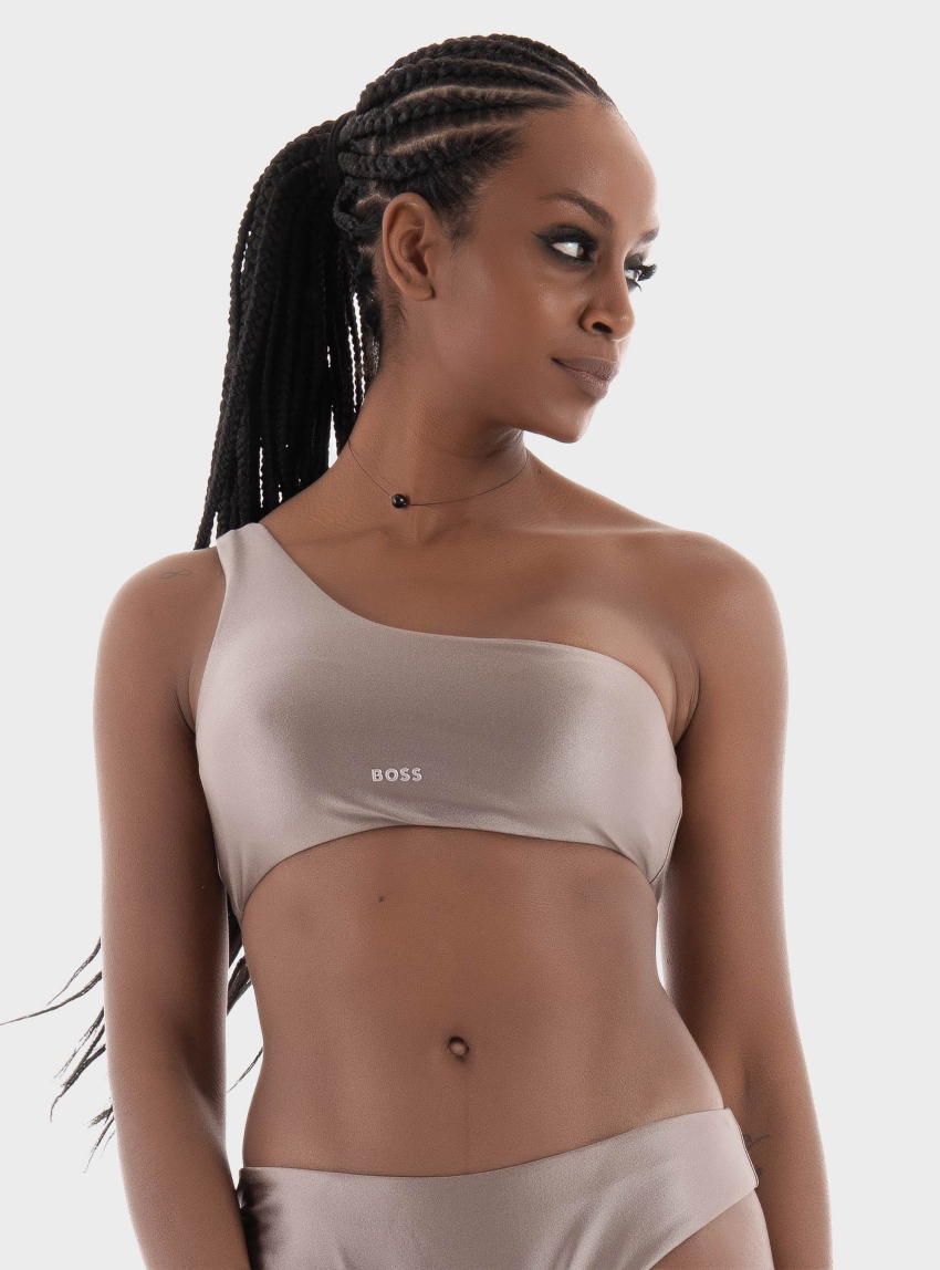 BOSS Bikini Bralette BRIGGETTE - Beige