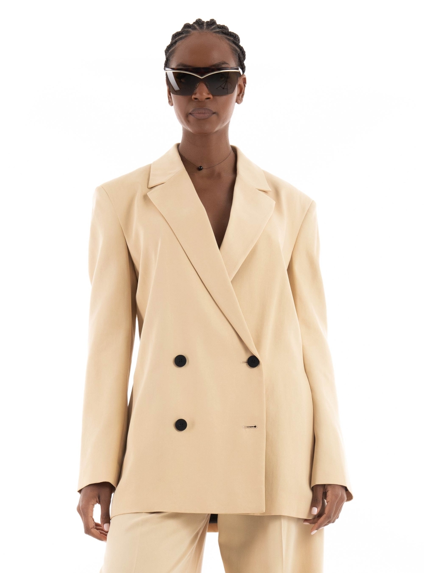 HUGO Regular Fit Blazer Aboma-1 - Dark Beige