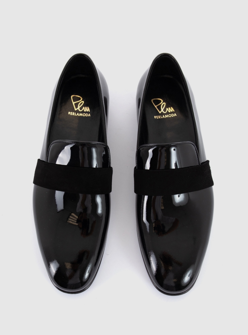 Per La Moda Slip On Shoes - Black