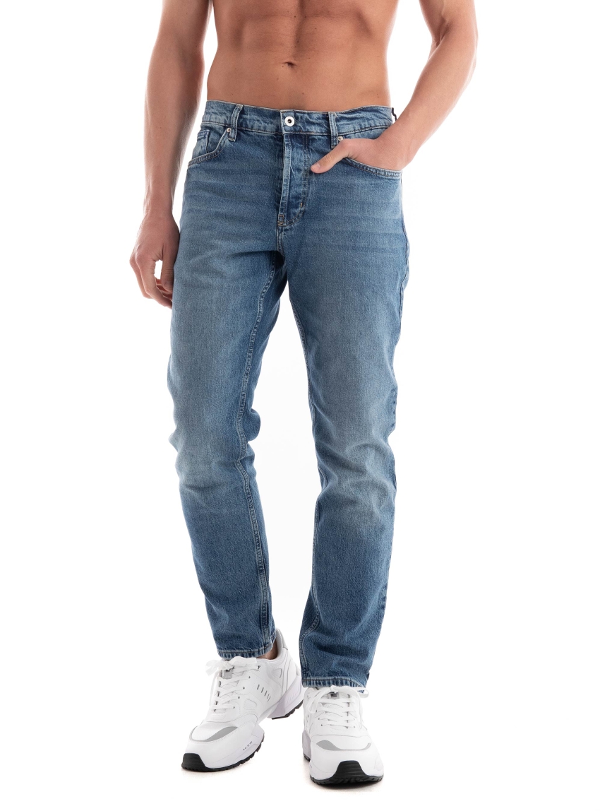 Karl Lagerfeld Jeans Tapered Jeans - Dark Blue